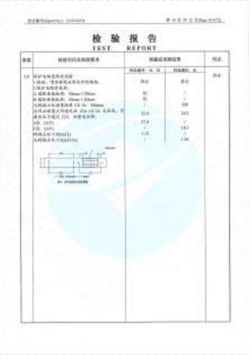 IP65防护等级试验报告
