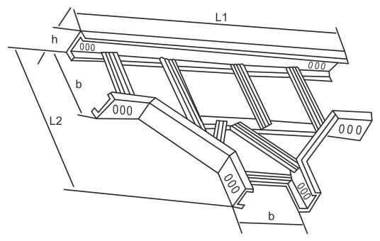 5XQJ-T1-03型梯级式水平弯通