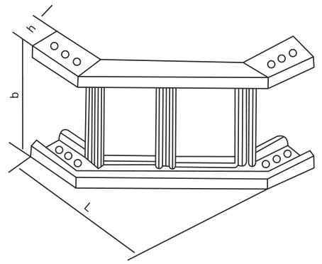 8XQJ-T1-05B型梯级式垂直凸弯通